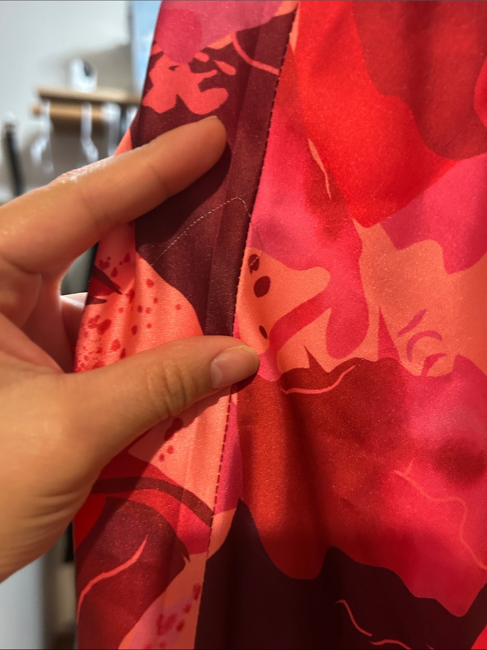 Hello Molly Pink & Fuchsia Floral Print Maxi Slip Dress - Picture 9 of 13